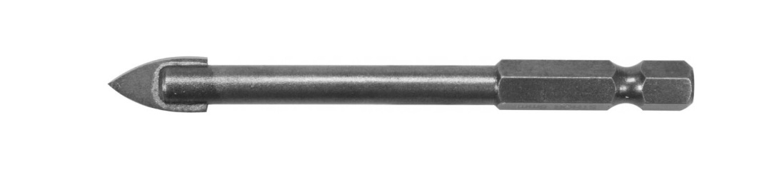 Borrsats för glas och keramikplattor Sthor 21704; 8 mm; HEX