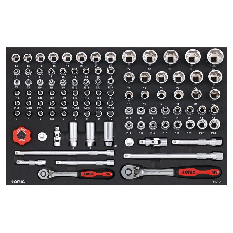 Verktygspaket Sonic Equipment 310101; 101 st.