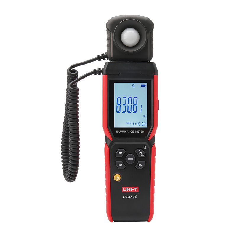 Luxmätare UNI-T UT381A; 0-400000 lx