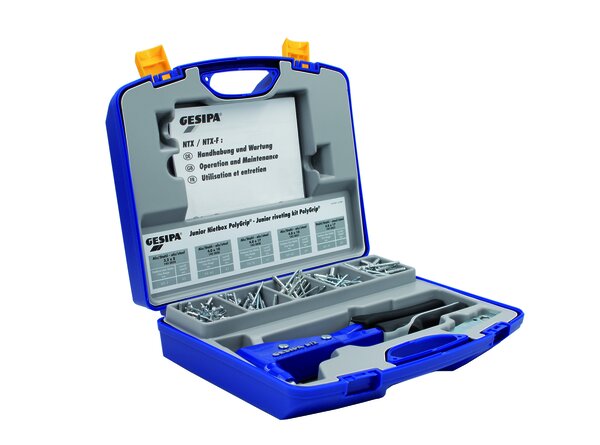 Manuell nitpistol Gesipa Junior Nietbox; 352 st.