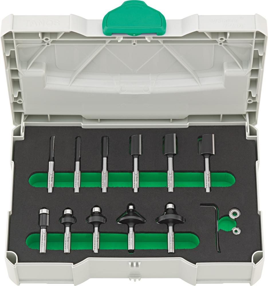 Fräs borrset Fortis 4063726002860; 8 mm; 11 st.
