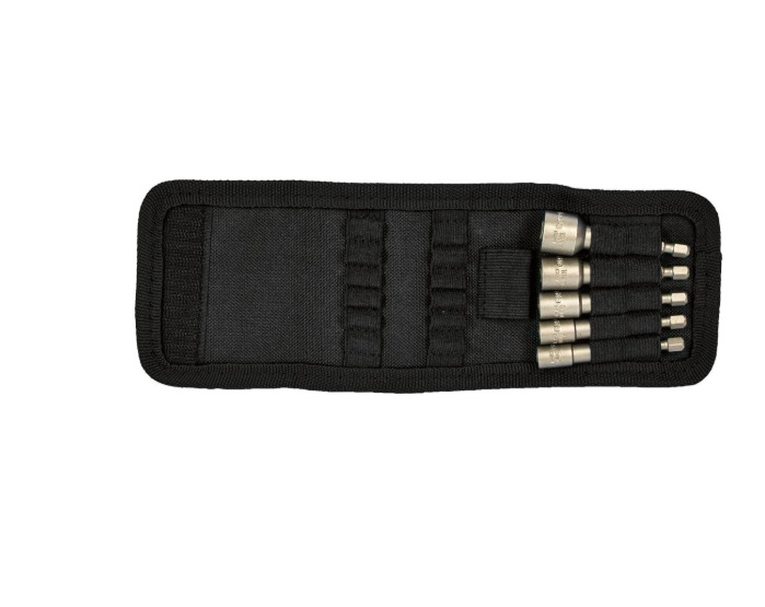 Skruvbitsats Fortis 4317784729154; 1/4''; 6-13 mm; 5 st.