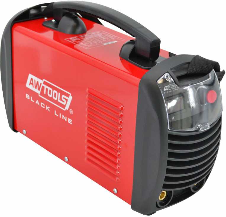 Svetsmaskin AWTools AW50507BL; 230 V; 20-200 A; 38x12,5x24 cm