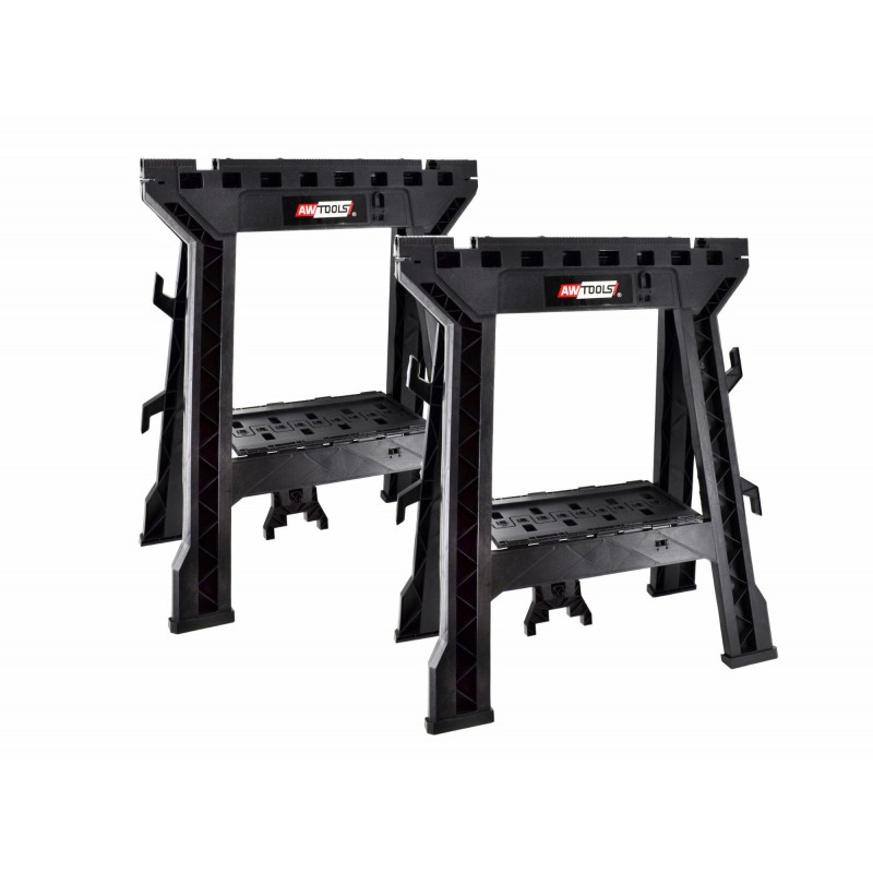 Arbetsbord AWTools AW33512; 69x35x82 cm; 450 kg; 2 st.