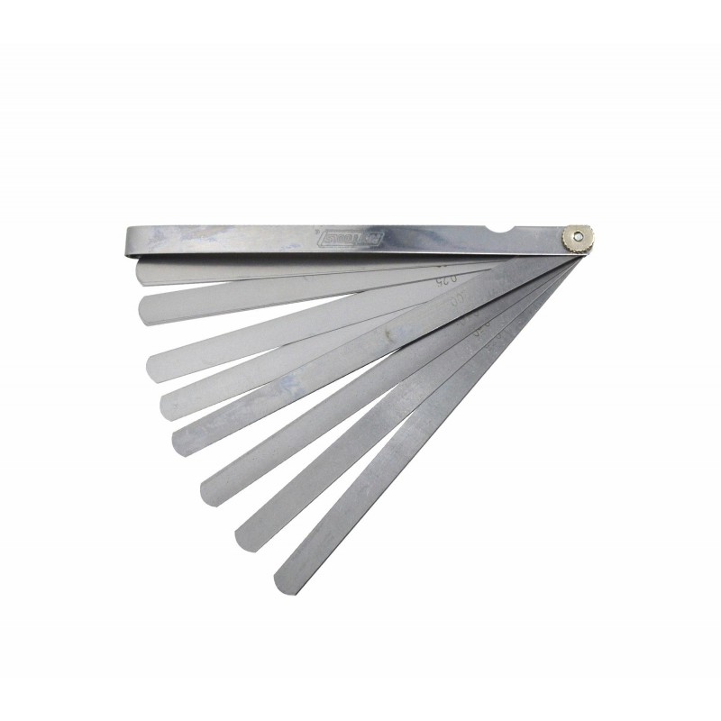 Mellanrumsmätare AWTools AW17401; 0,02–1,0 mm; 200 mm; 17 st.