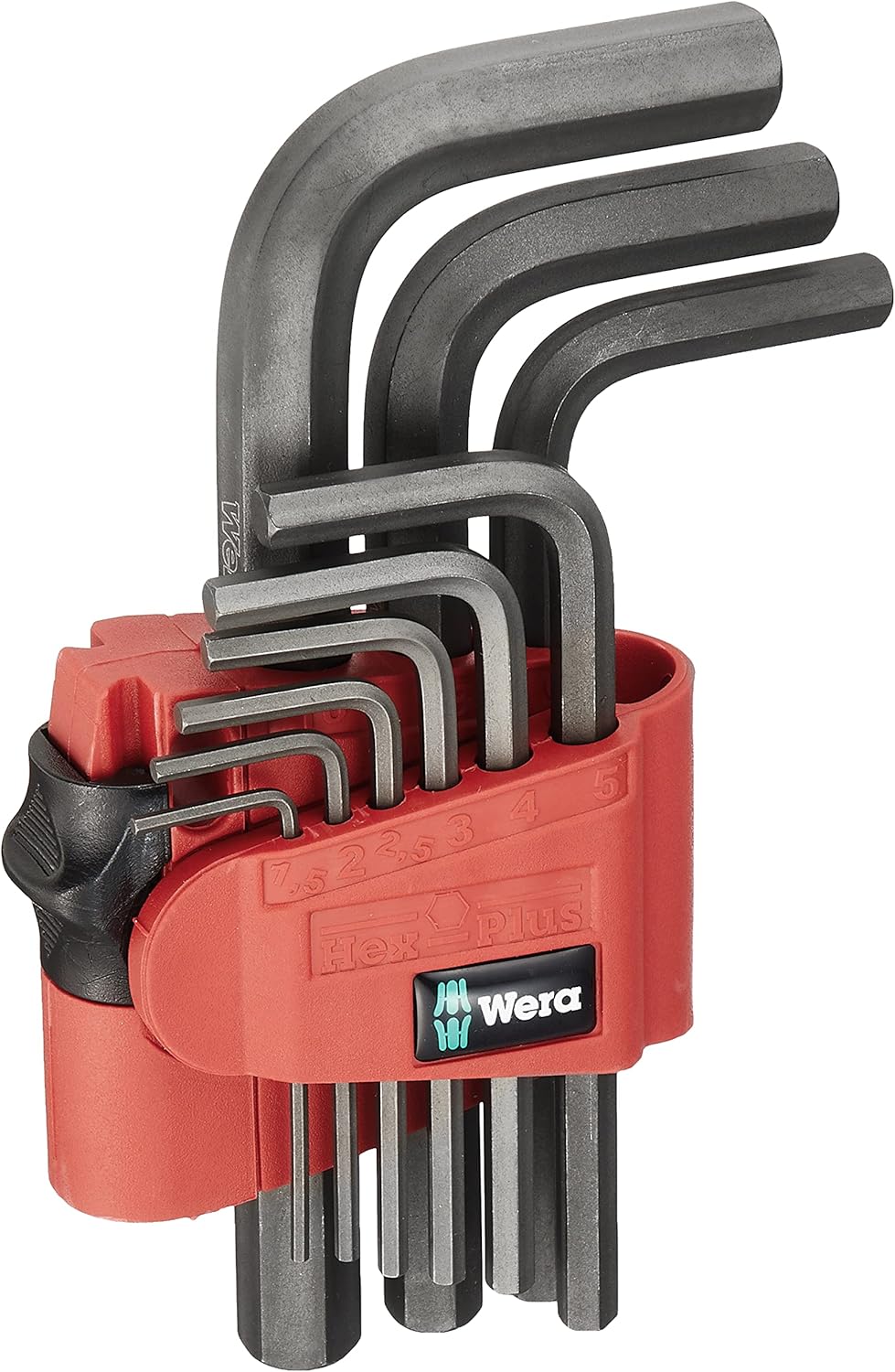 Insexnycklar Wera WE05021737001; Hex-Plus; 1-10 mm; 9 st.