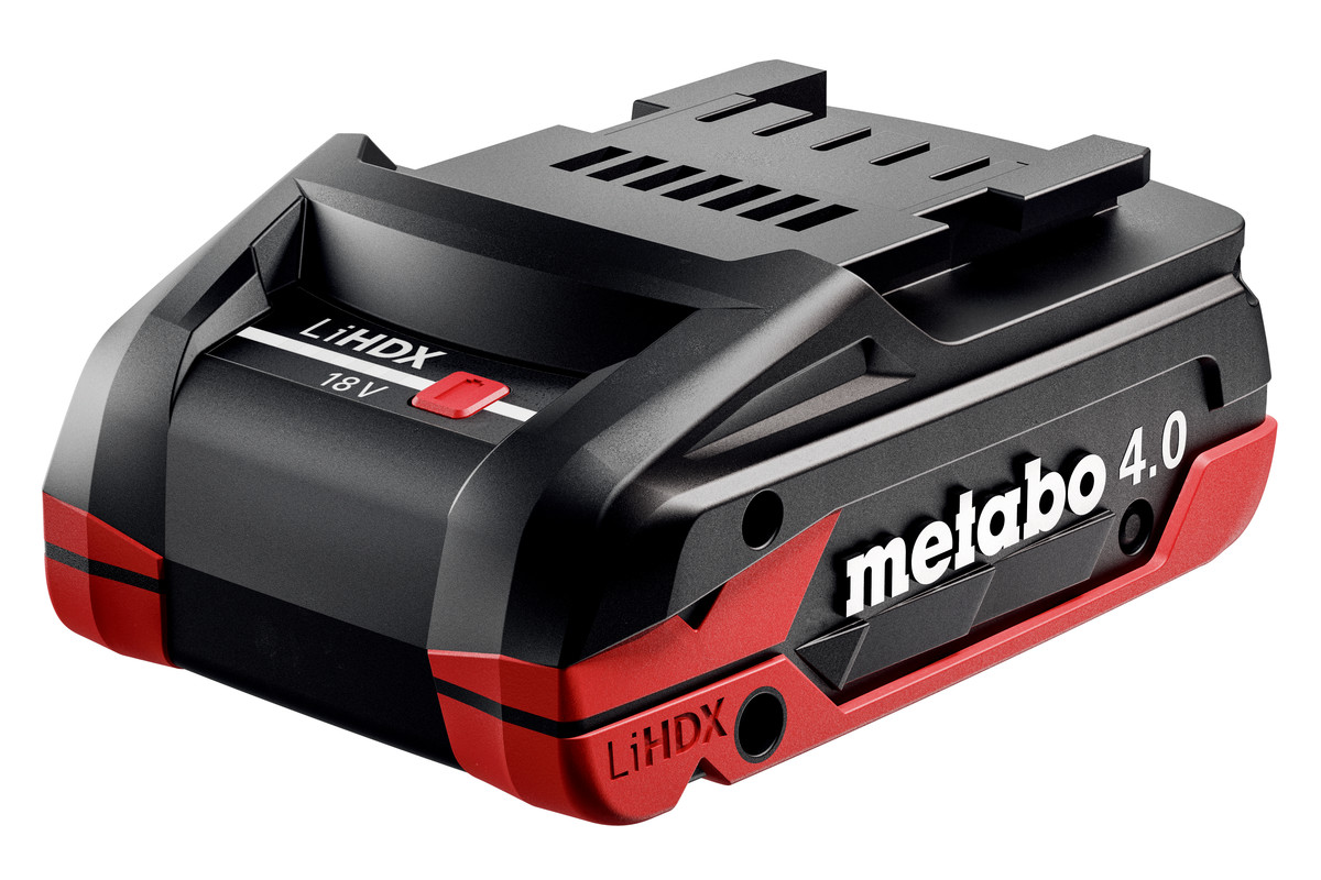 Batteri Metabo LiHDX; 18 V; 4 Ah