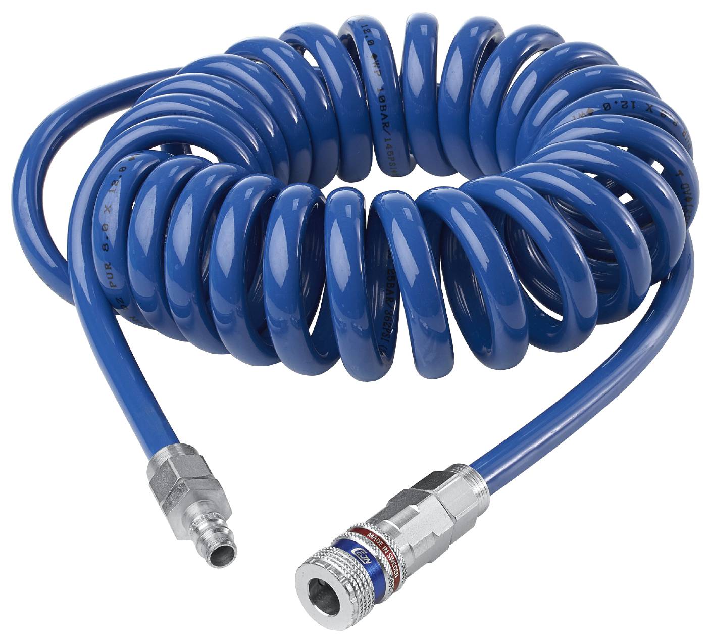 Tryckluftsslang Cejn 220561401; 6,5x10 mm; 6 m