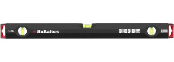 Vinkel-och lutningsmätare Hultafors HV60; 25,3x51,5 mm; 600 mm