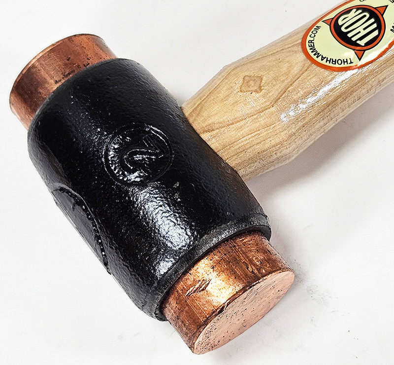 Kopparhammare Thor hammer 19480409; 38 mm; 1350 g