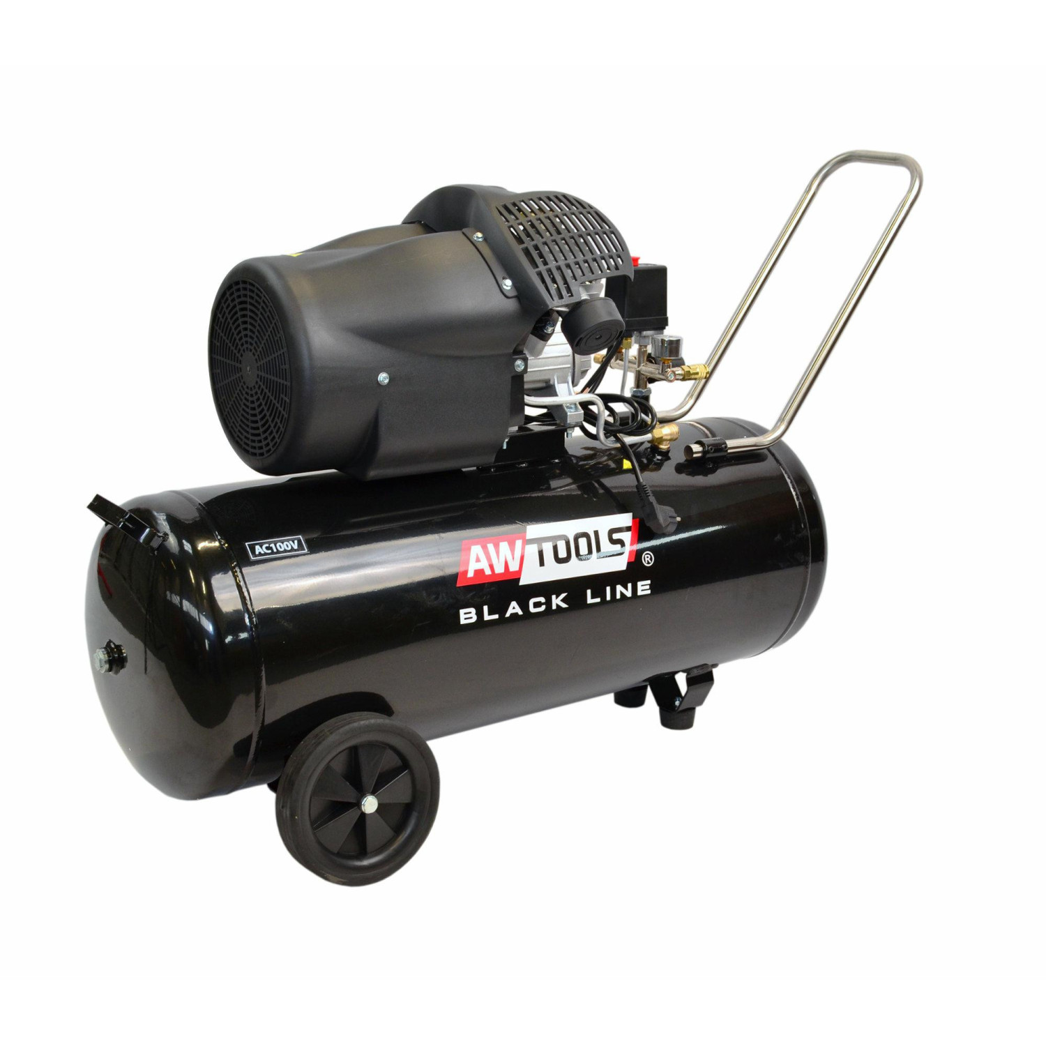 Kompressor AWTools AC100V; 2,2 kW; 100 l