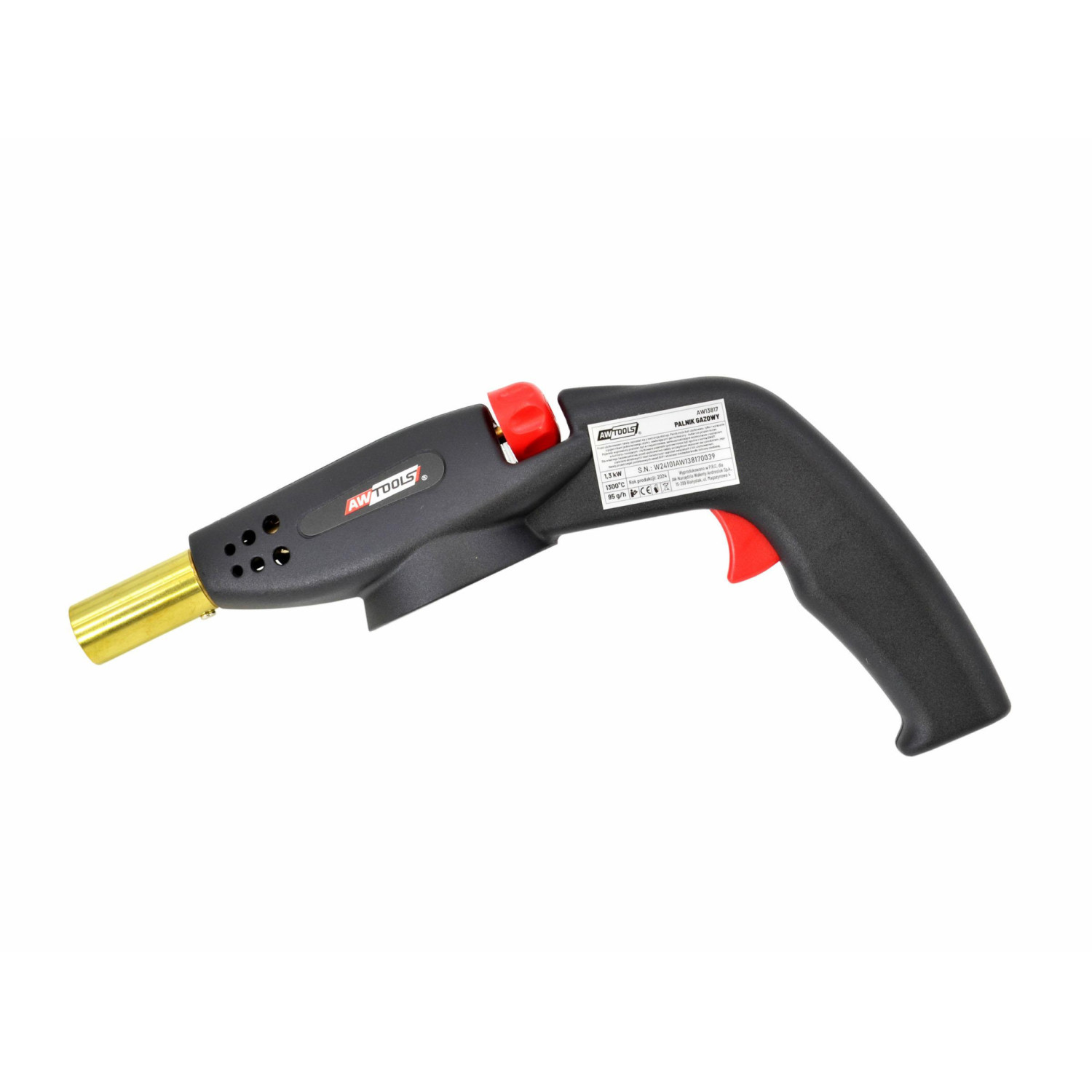 Brännare AWTools AW13817; 1,3 kW