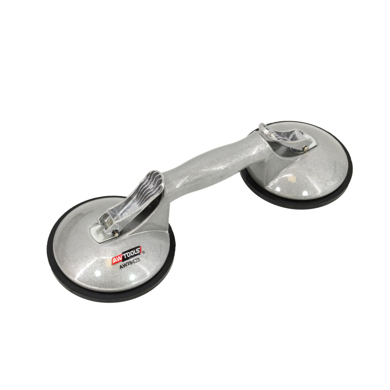Sugkopp för glaslyft AWTools AW29428; 125 mm; 135 kg