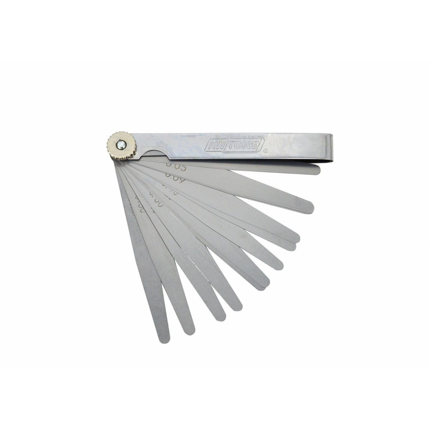 Mellanrumsmätare AWTools AW17400; 100 mm; 0,02–1,0 mm