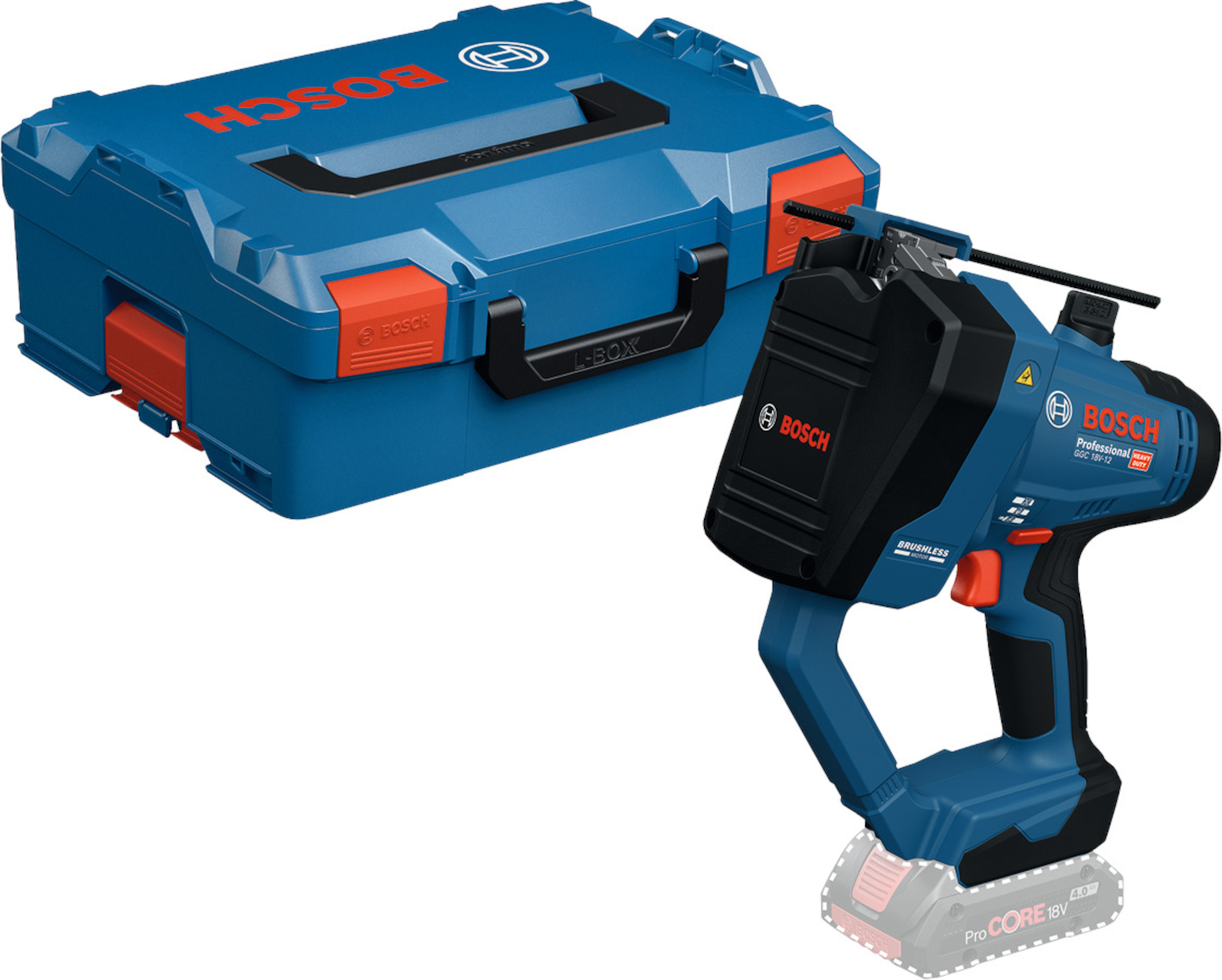 Trådlös skärare för skruvdragning Bosch GGC 18V-12 Professional; M6-M12; (utan batteri och laddare)