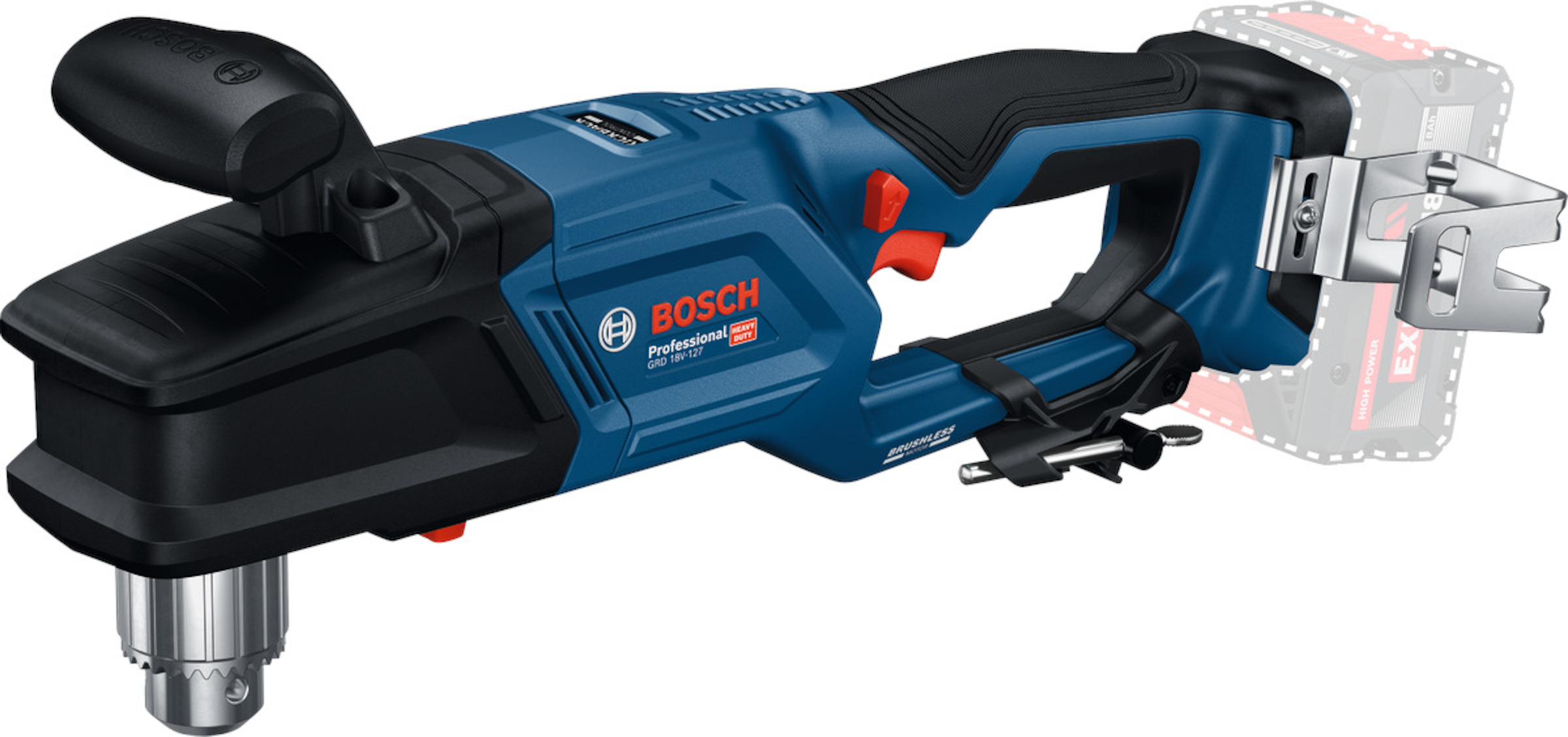 Borrmaskin Bosch GRD 18V-127 (utan batteri och laddare)