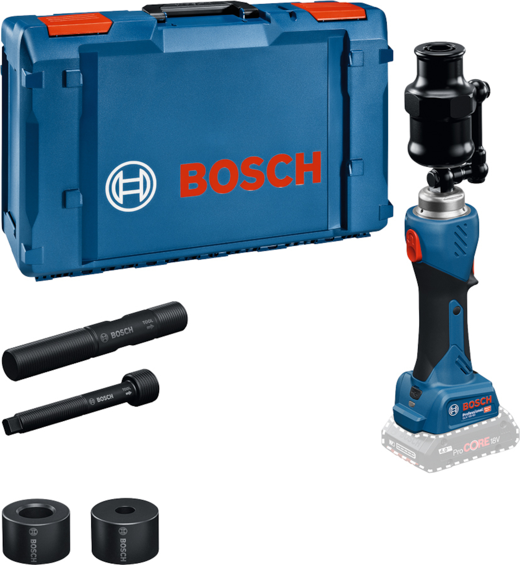 Trådlös stans Bosch GLH ​​​​18V-6018 V (utan batteri och laddare)