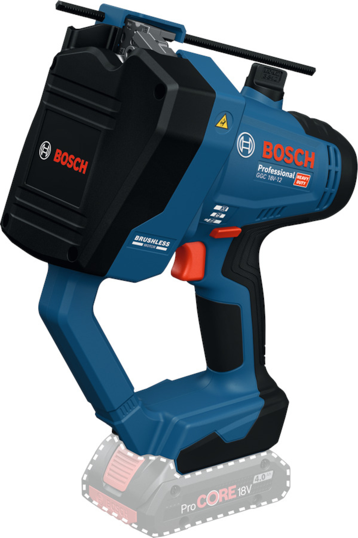 Trådlös skärare för skruvdragning Bosch GGC 18V-12; 18 V; M6-M12 (utan batteri och laddare)