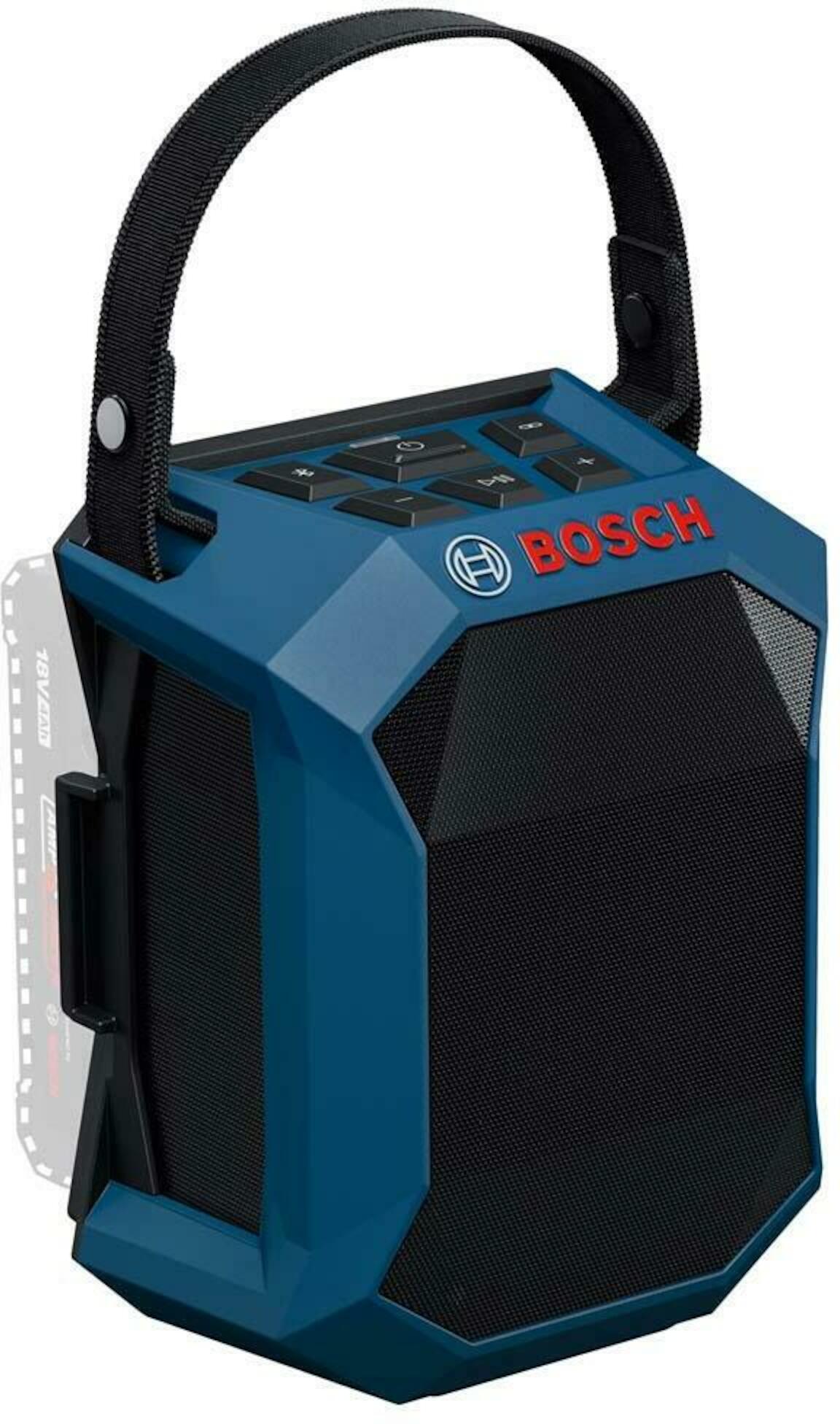 Bluetooth®-högtalare Bosch GPB 18V-1 C (utan batteri och laddare)