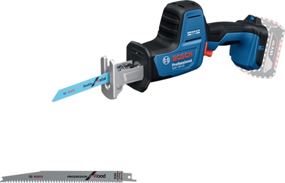 Batteridriven tigersåg Bosch GSA 18V-24; 18 V (utan batteri och laddare)