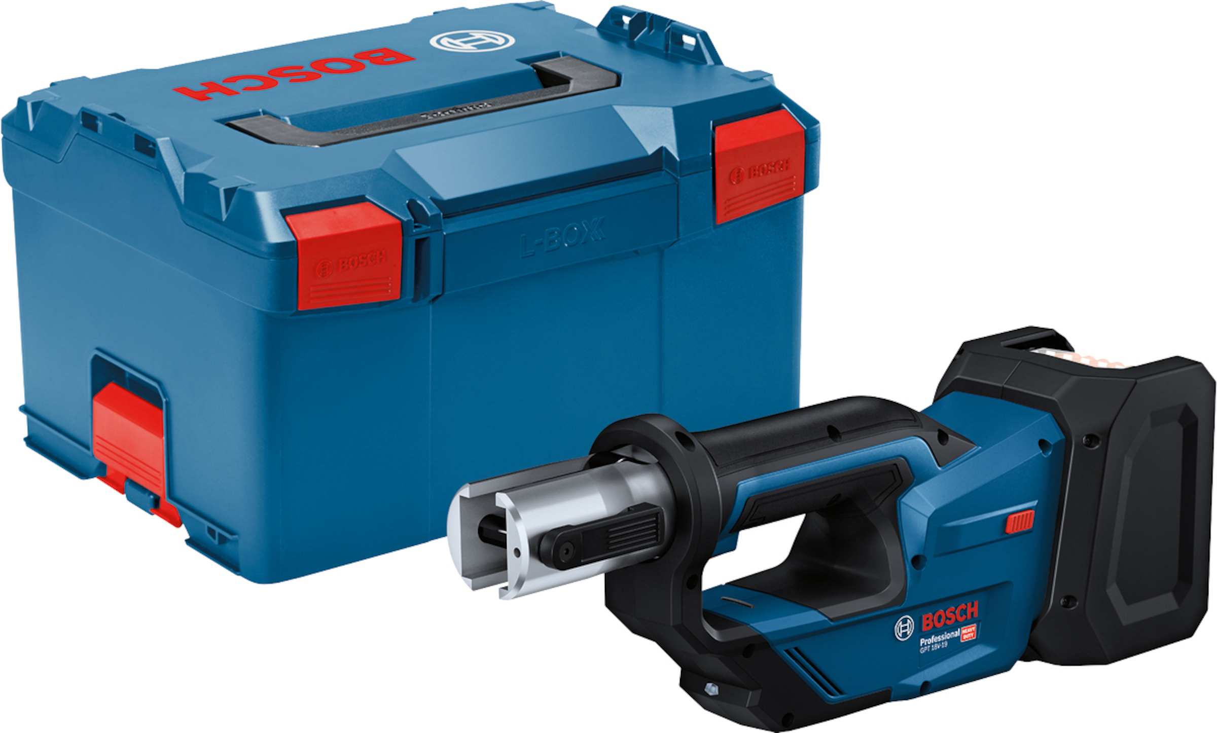 Sladdlös rörpressverktyg Bosch GPT 18V-19; 18 V (utan batteri och laddare)
