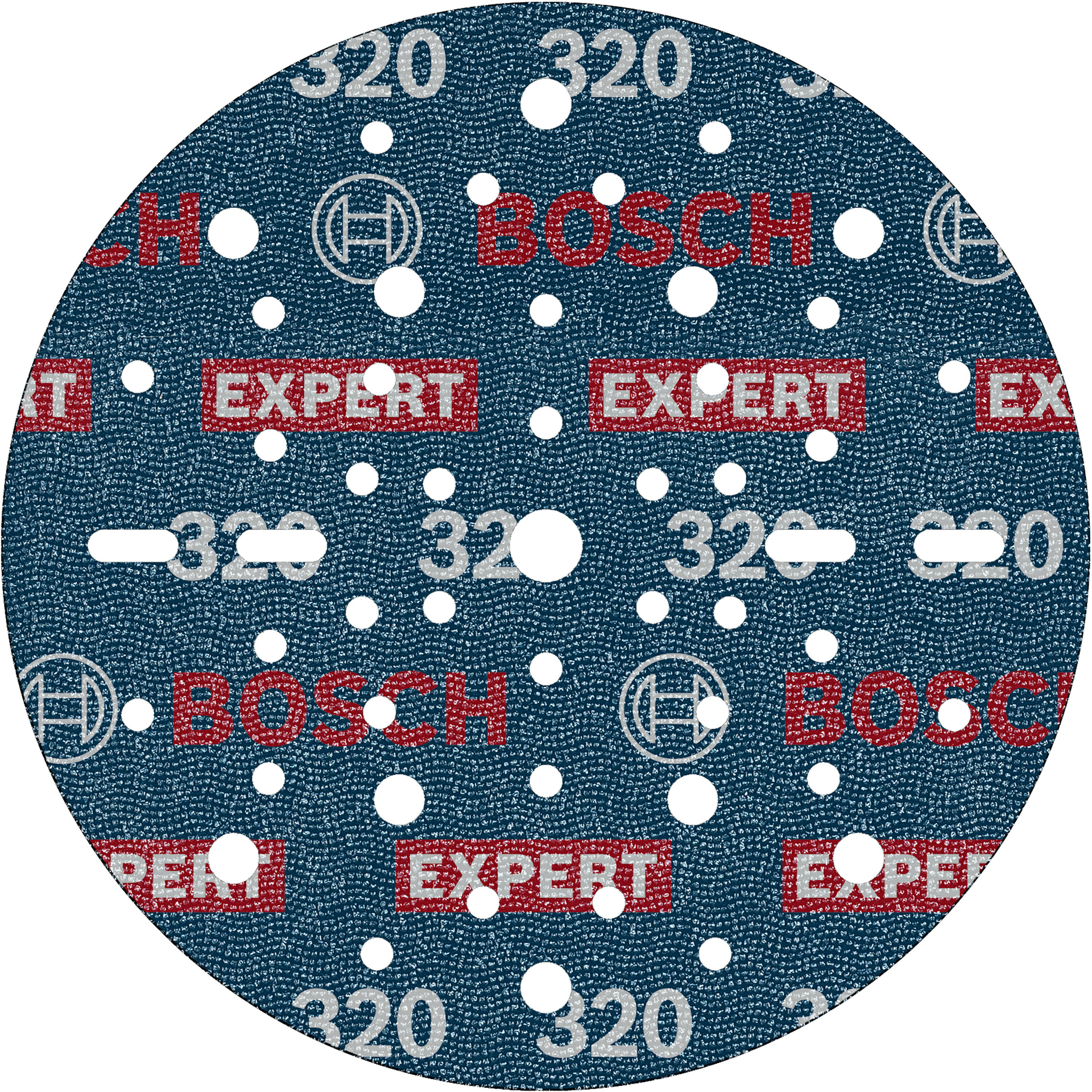 Slipskiva Bosch Expert O780; 150 mm; P320; 1 st.
