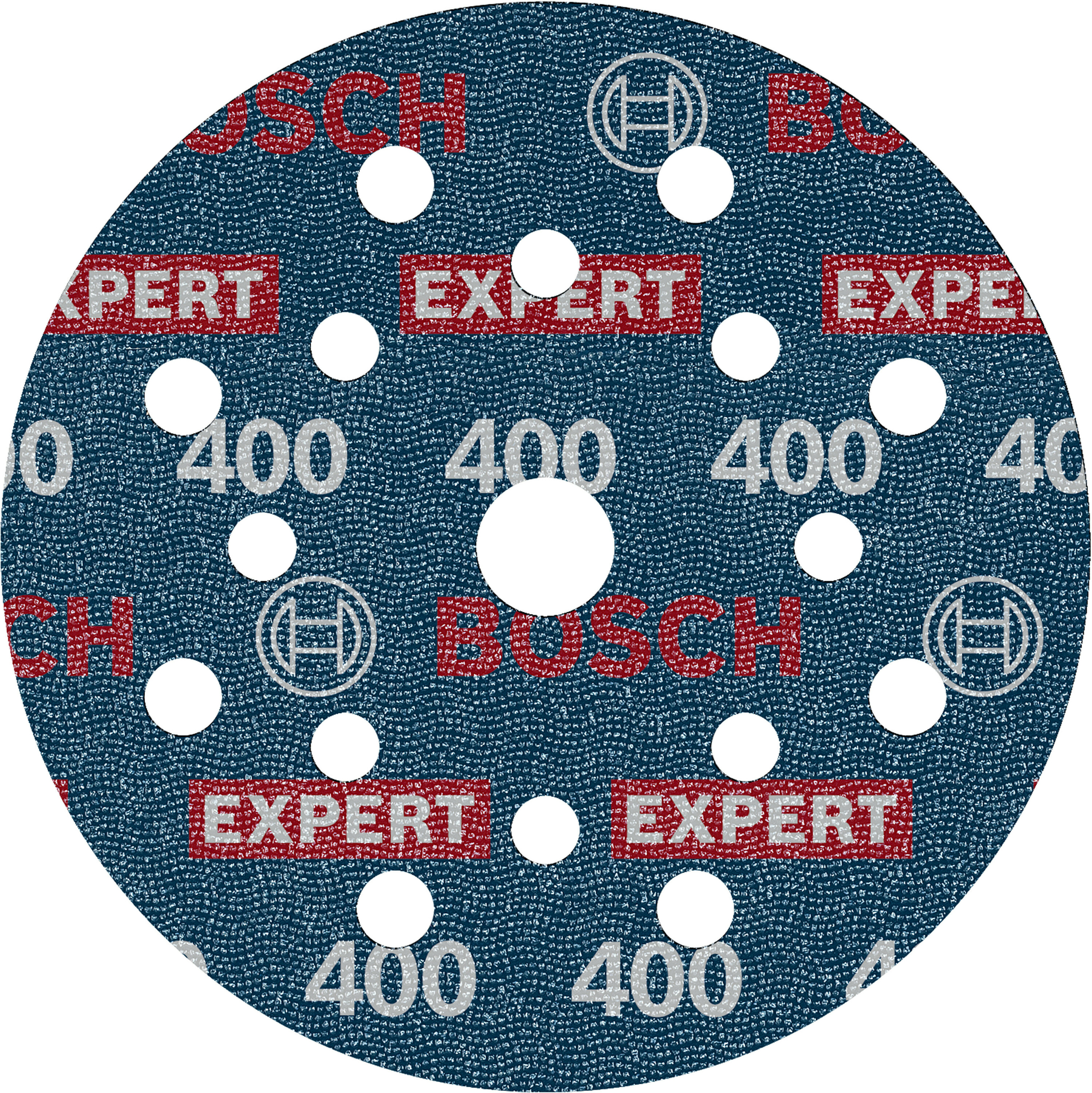 Slipskiva Bosch Expert O780; 125 mm; P400; 6 st.