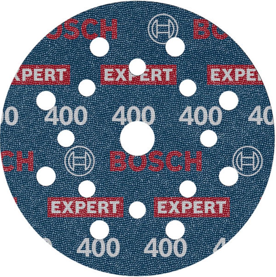 Slipskiva Bosch Expert O780; 125 mm; P400; 1 st.