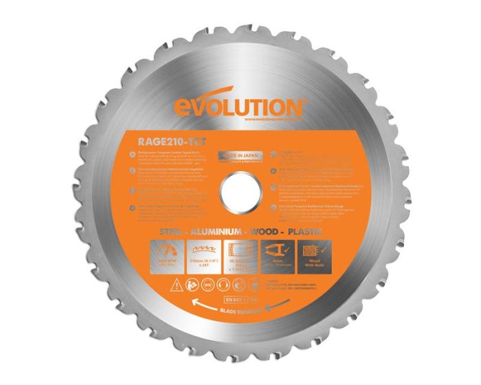 Sågklinga Evolution EVO-210-MULTI; 210 mm; Z24