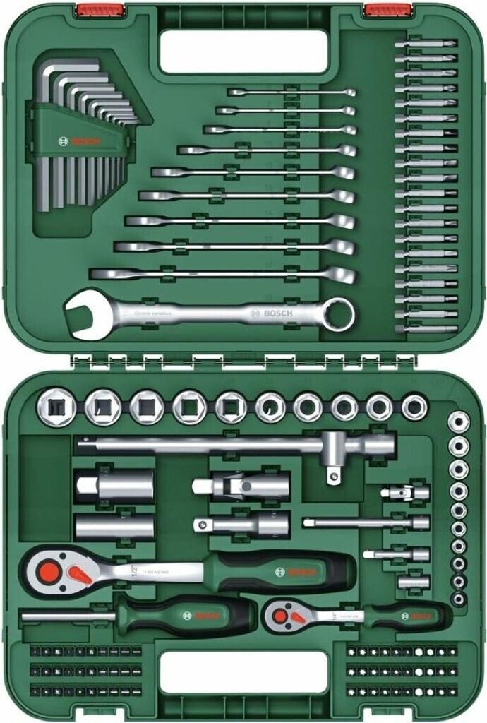 Verktygspaket Bosch 1600A02Z9B; 132 st.