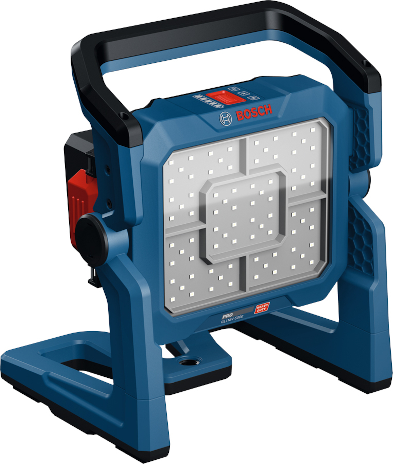 Lykta Bosch PRO GLI18V-5000; LED; 18 V; IP54 (utan batteri och laddare)