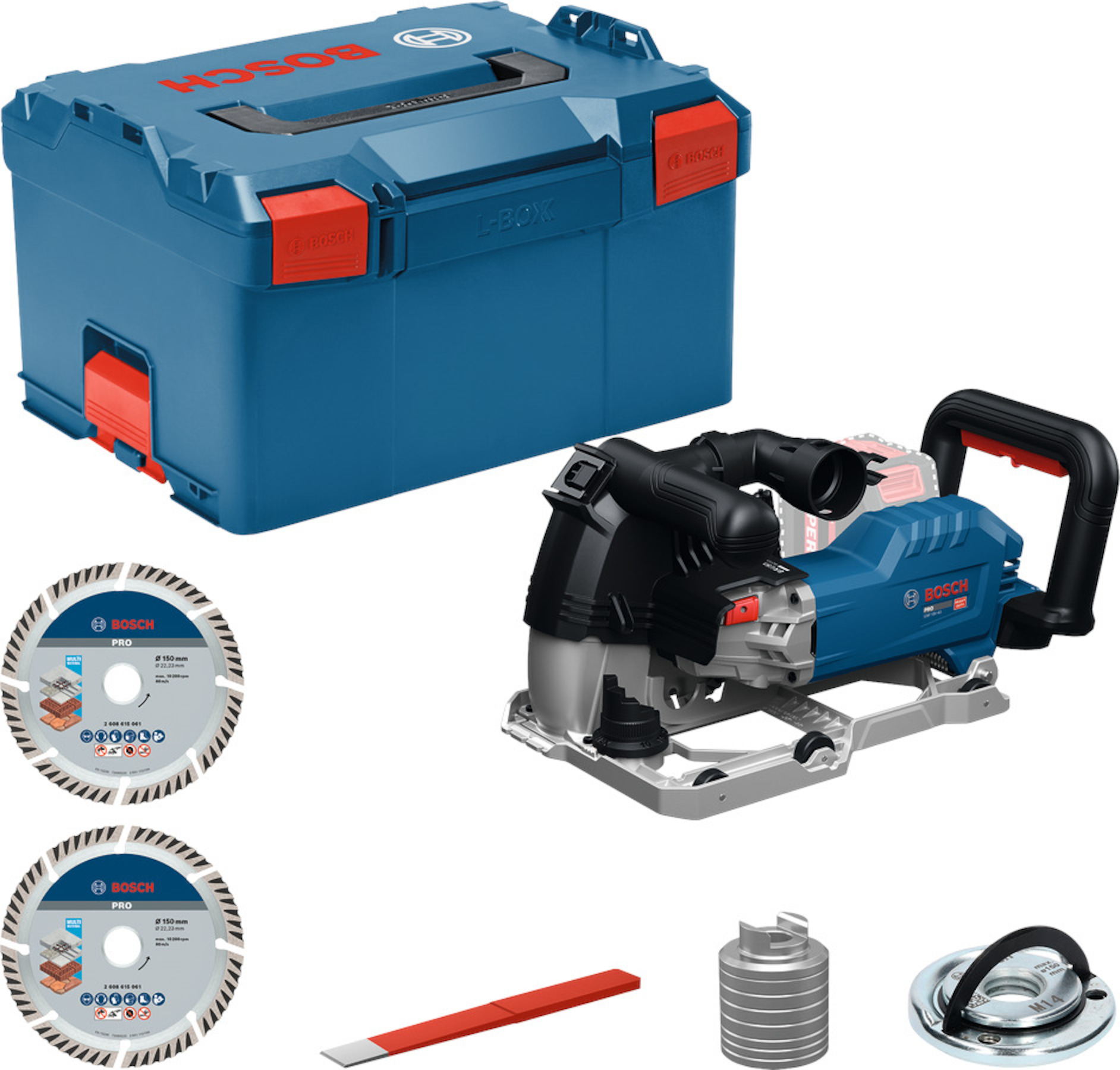 Spårfräs för betong Bosch PRO GNF18V-40; 18 V; 150 mm (utan batteri och laddare)