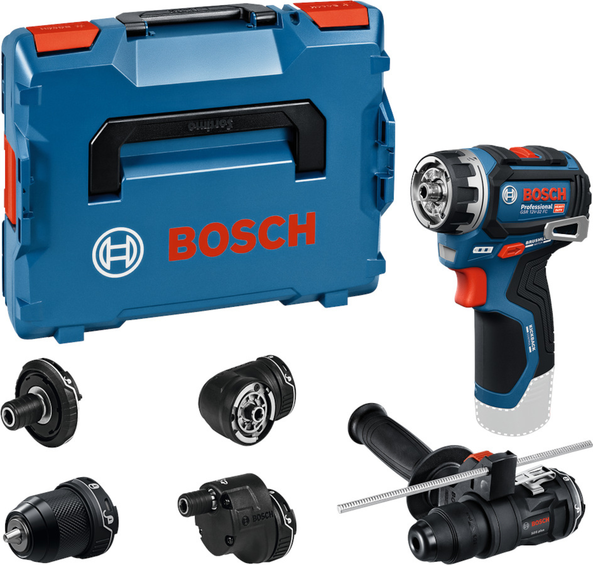 Skruvdragare Bosch GSR 12V-32 FC; 12 V (utan batteri och laddare)