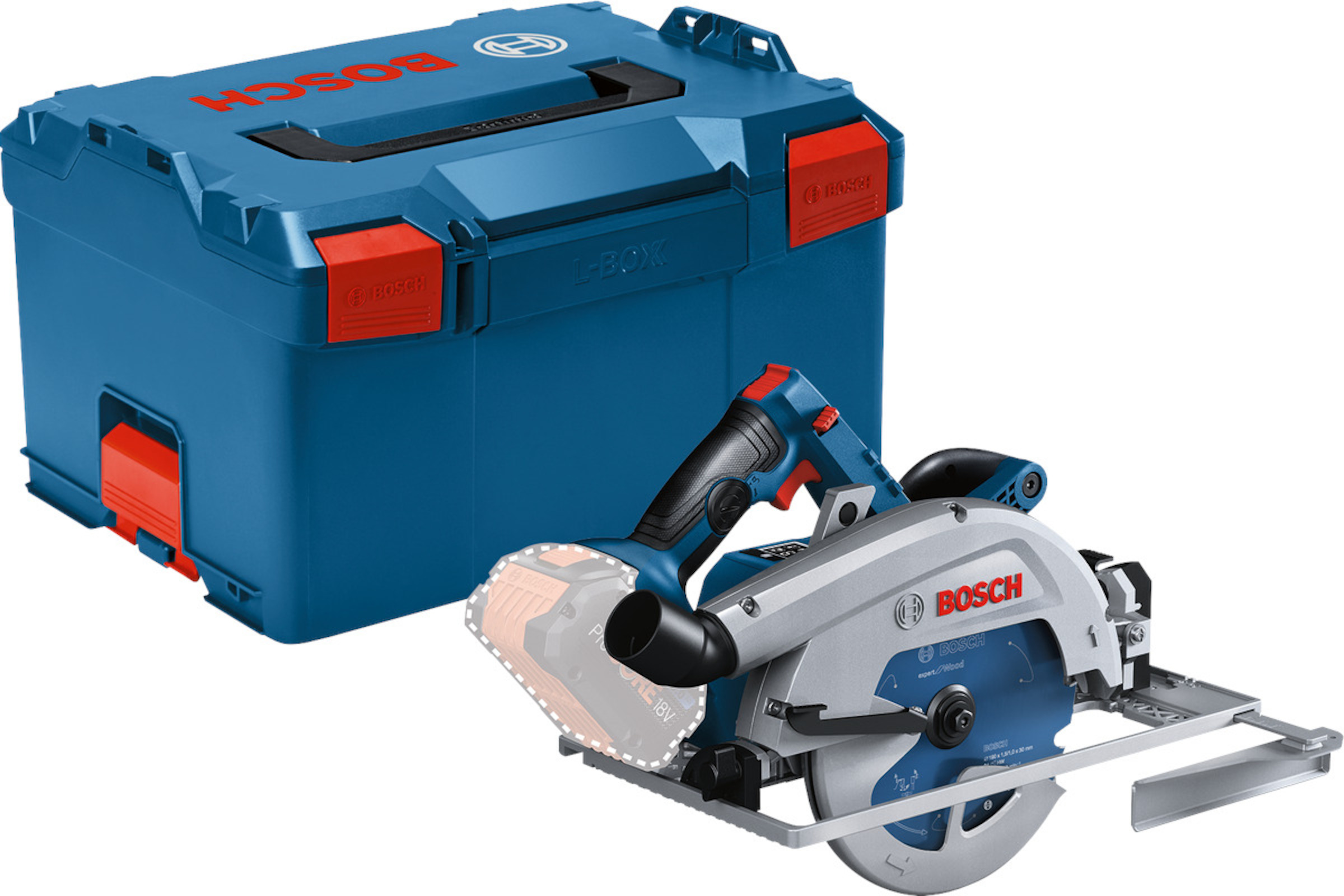 Batteridriven cirkelsåg Bosch PRO GKS 18V-68 G; 18 V (utan batteri och laddare)