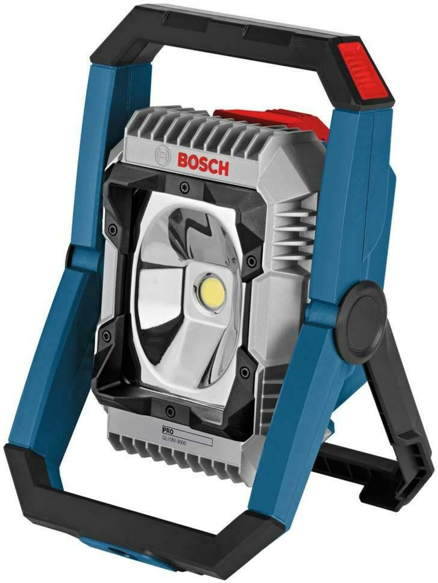 Lykta Bosch GLI18V-3000; 18 V (utan batteri och laddare)