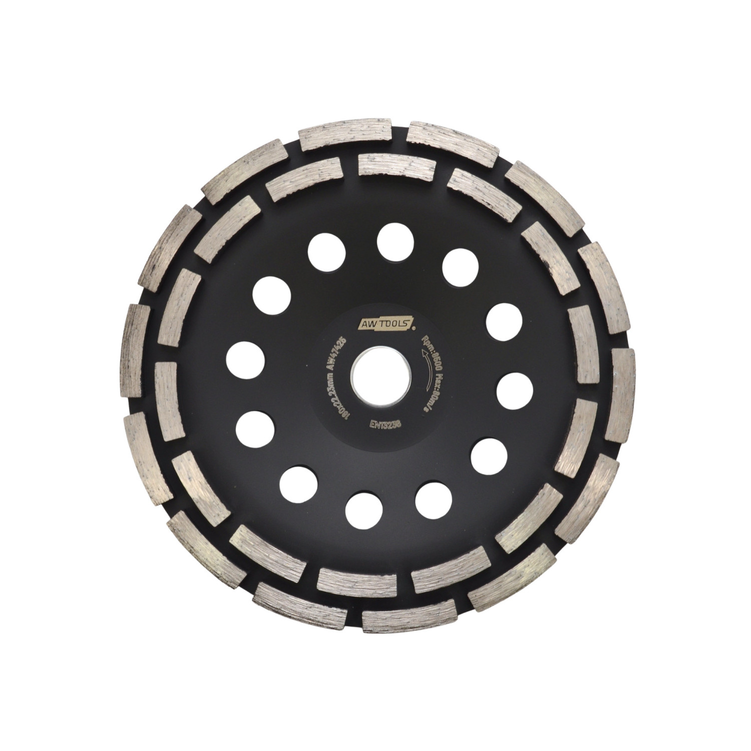 Diamantslipskiva AWTools AW47425; 180x22,2 mm