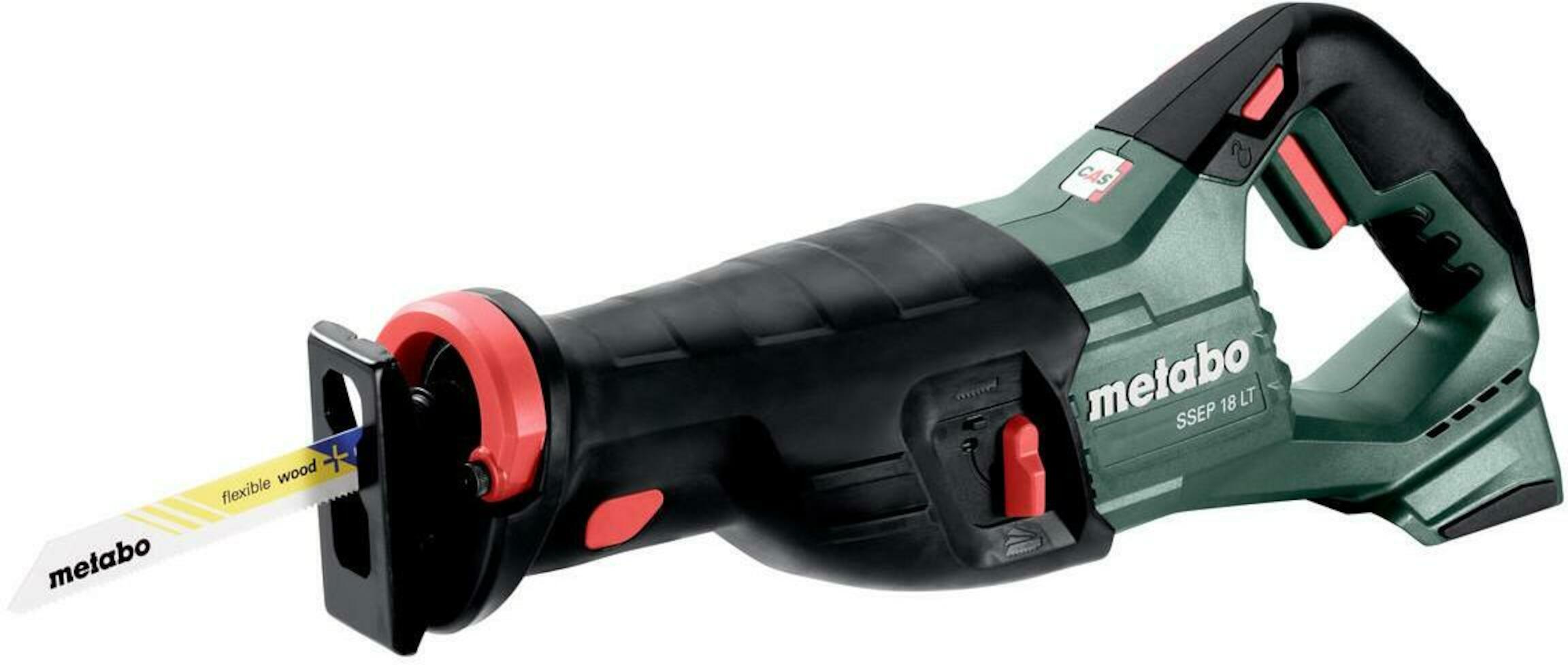 Batteridriven tigersåg Metabo SSEP 18 LT; 18 V (utan batteri och laddare)