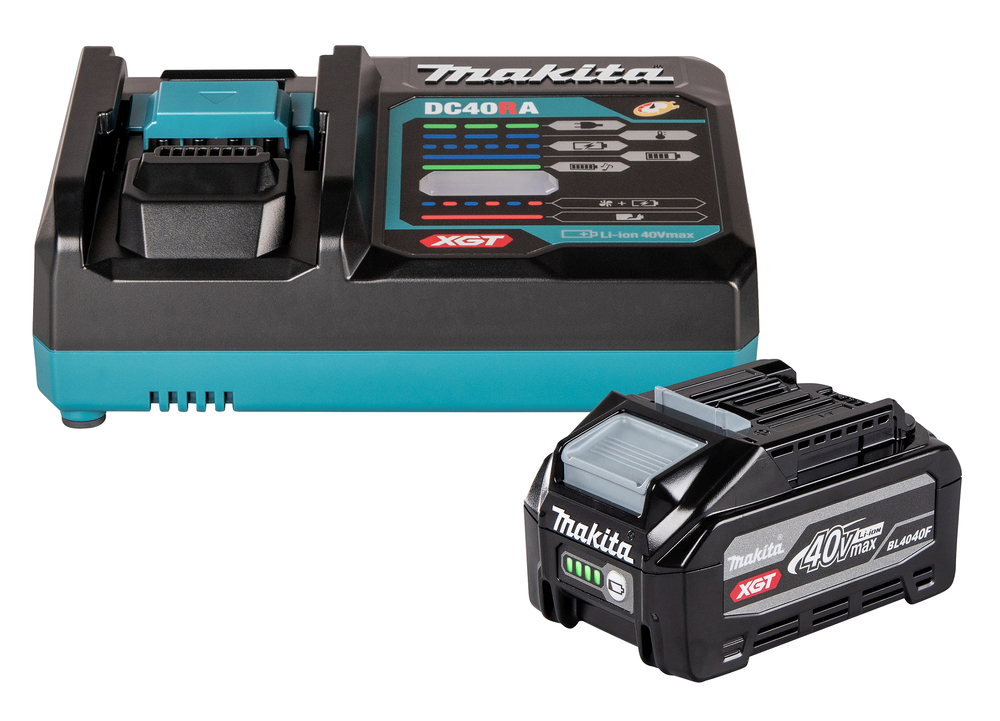 Batteri Makita LGT PSKGRU1; 40V + laddare DC40RA