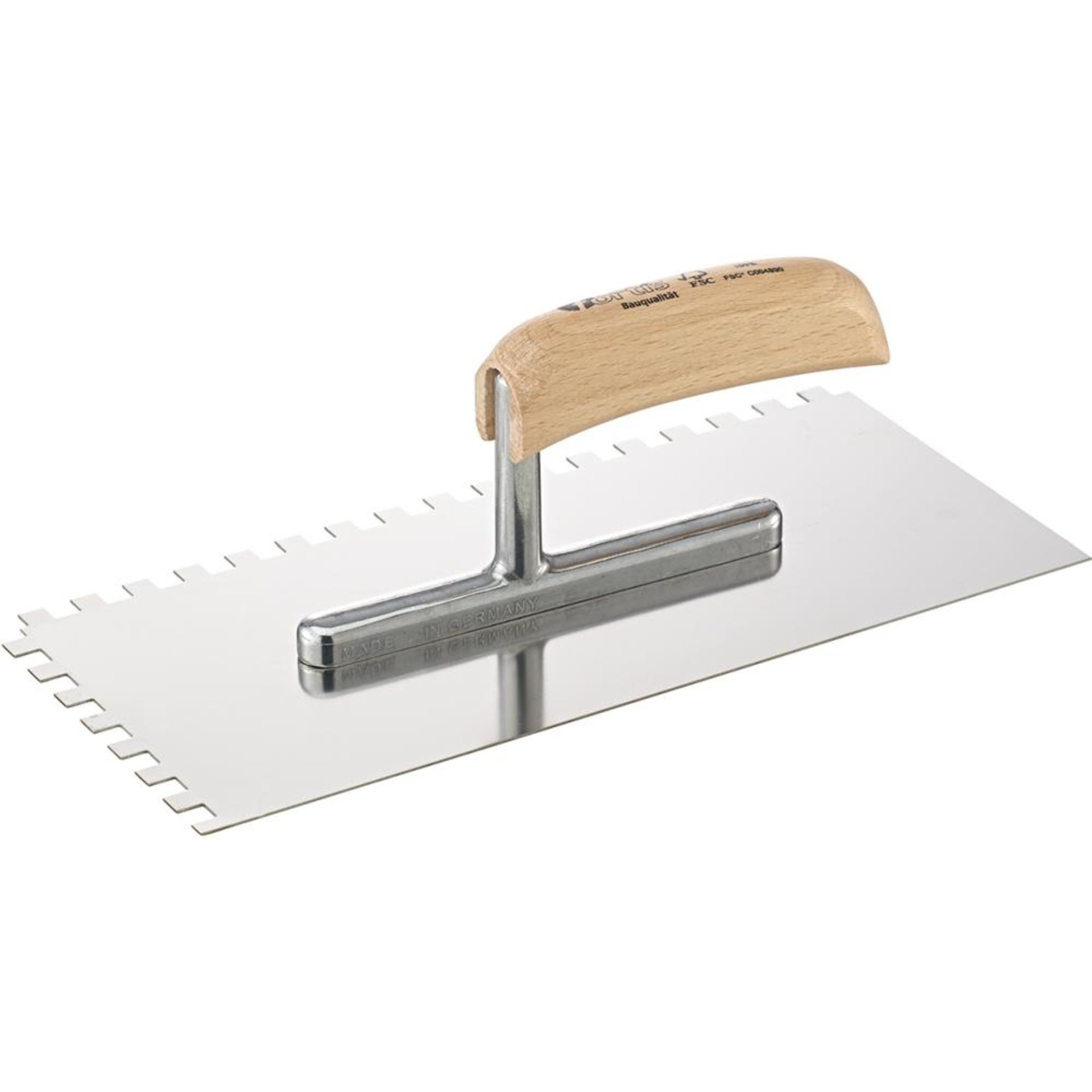 Kammar för kakellim Fortis 4063726006578; 280x130 mm; 8x8 mm