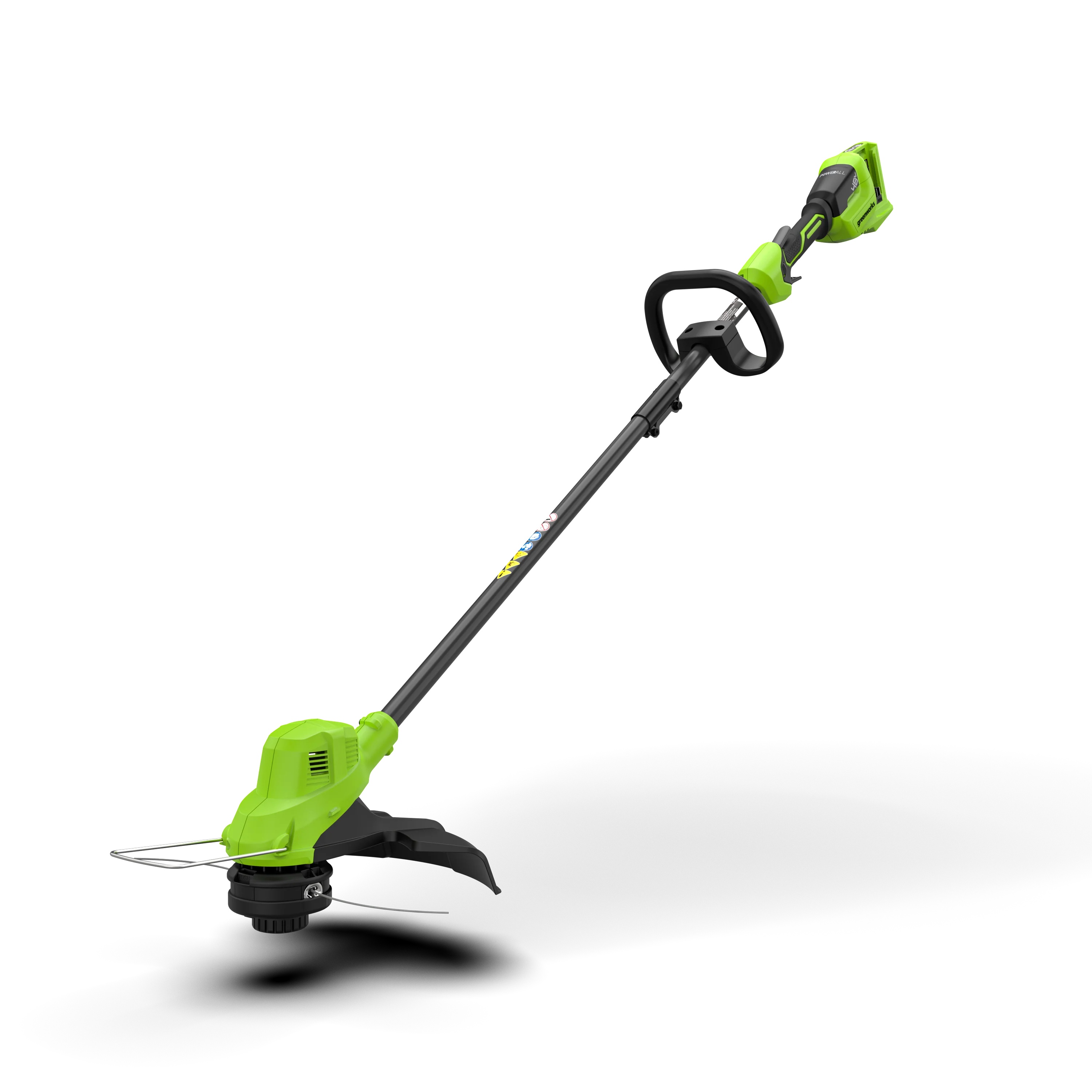 Sladdlös grästrimmer Greenworks ST48B00-01; 2x24 V; 38 cm (utan batteri och laddare)