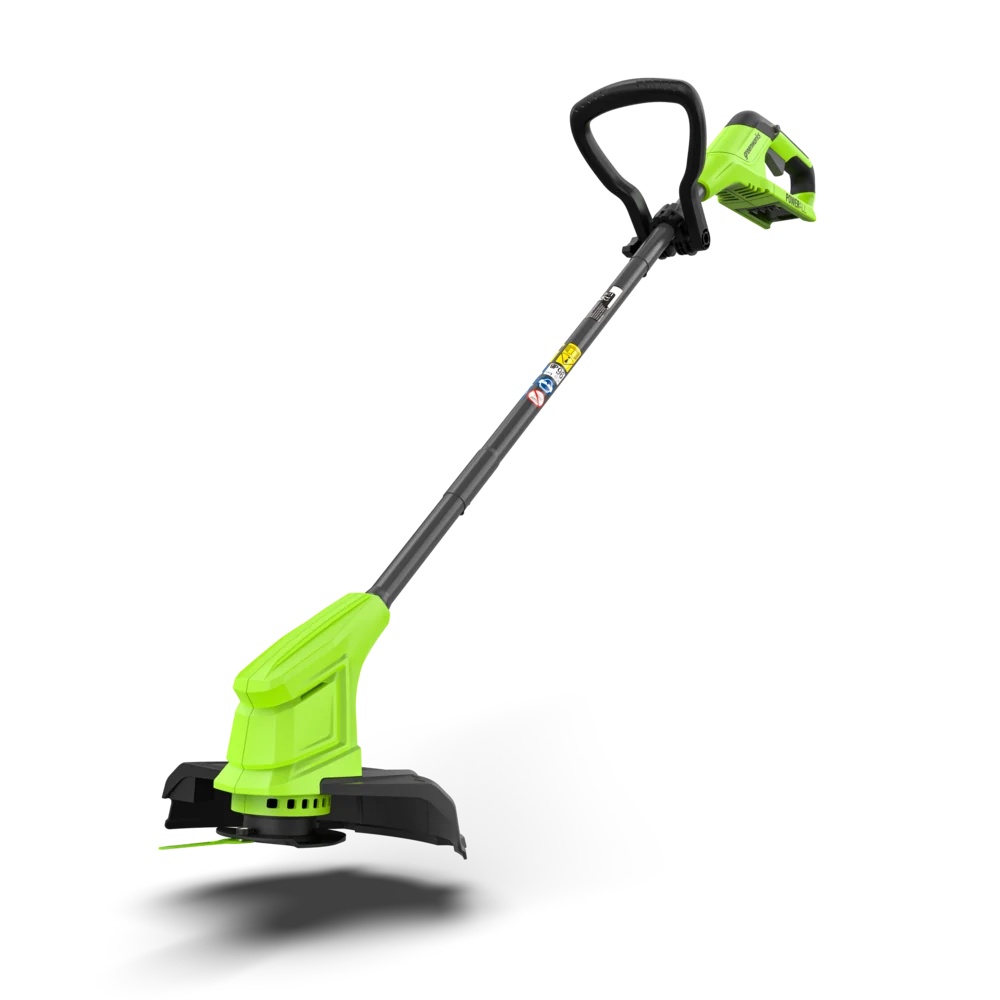 Sladdlös grästrimmer Greenworks ST2502A1; 24 V; 25 cm (utan batteri och laddare)
