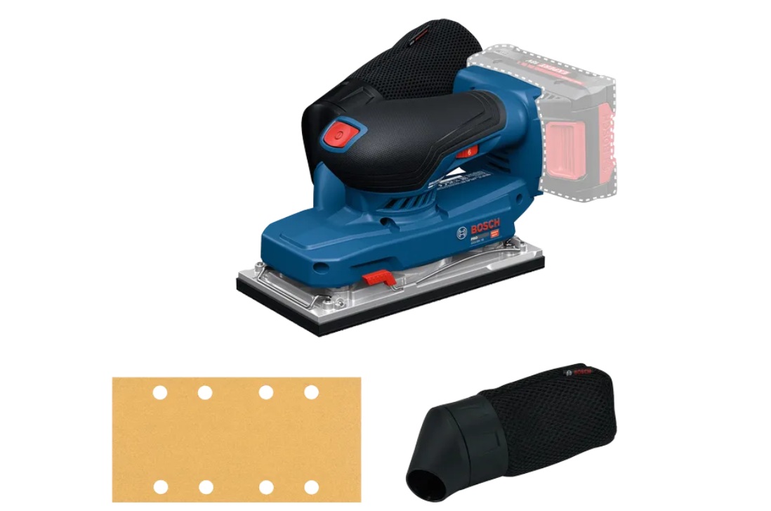 Planslip Bosch GSS 18V-18; 18 V (utan batteri och laddare)