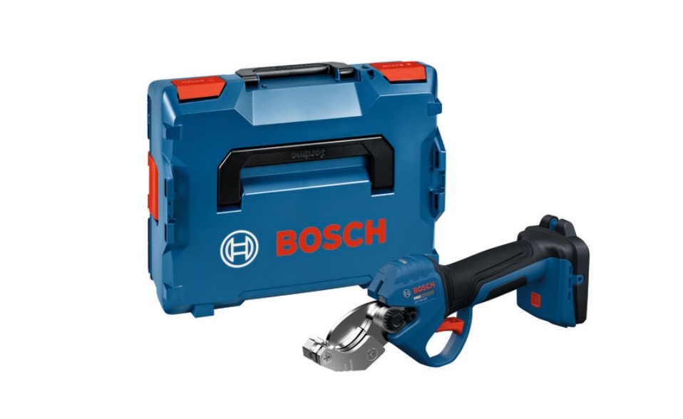 Batteridriven rörskärare  Bosch GPC18V-32P; 18 V (utan batteri och laddare) + L-BOXX