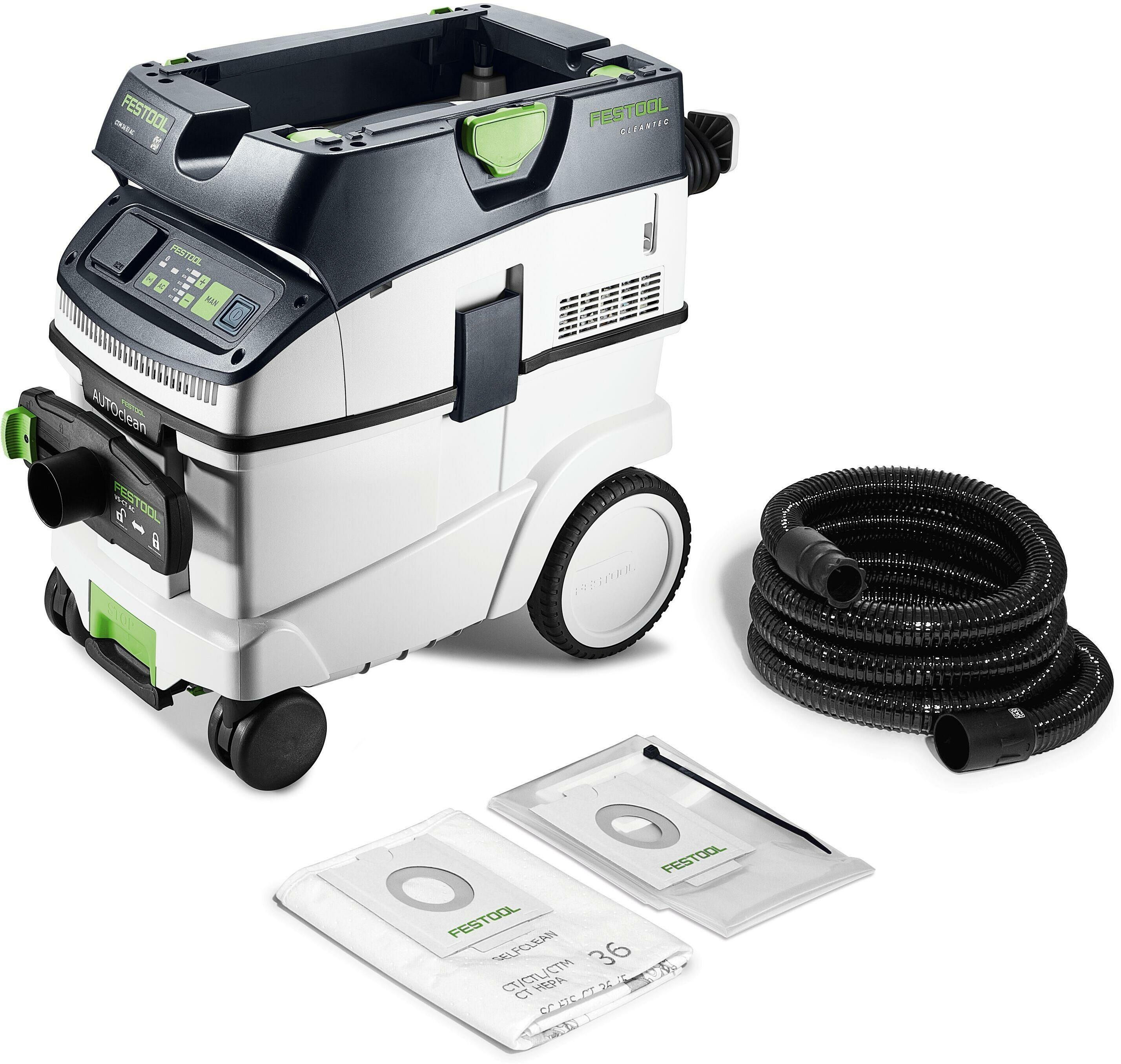 Dammsugare Festool CLEANTEC CTM 36 EI AC-LHS; 1200 W