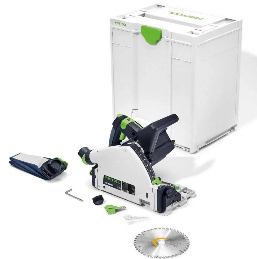Cirkelsåg Festool TSC 55 KEB-Basic; 2x18 V (utan batteri och laddare)