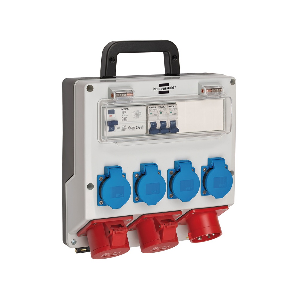Strömfördelare Brennenstuhl 1154890010; 400 V; 16 A; IP44