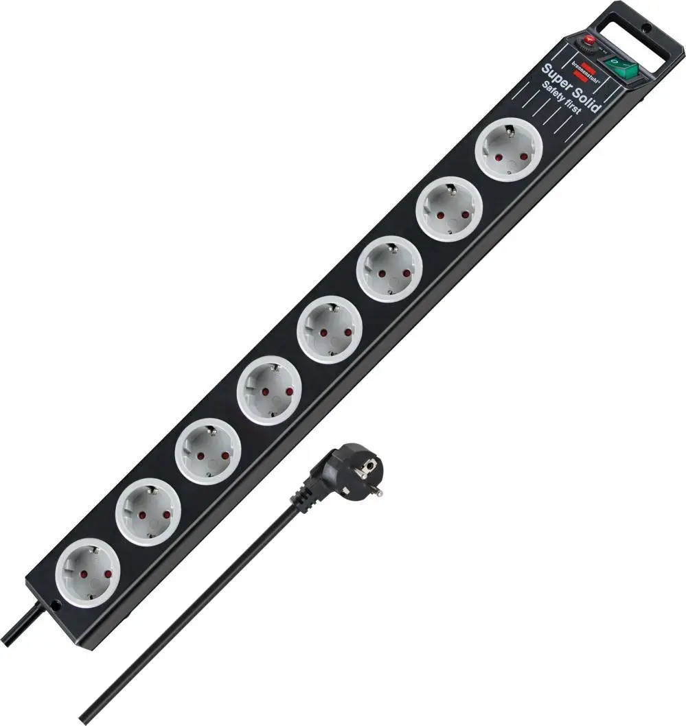 Förlängare Brennenstuhl 1153380118; 2,5 m; 3G1,5 mm²; 8