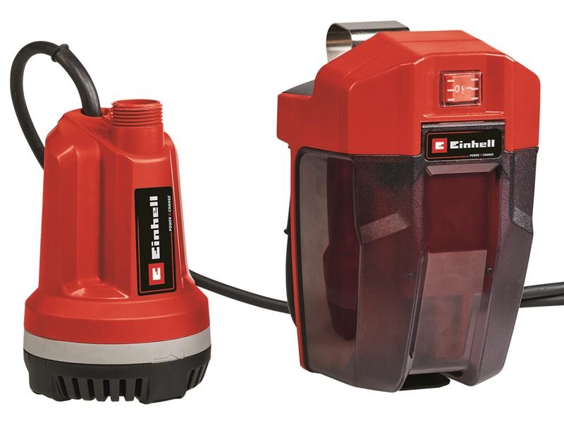 Pump för regnvattenbehållare Einhell GE-PP 18 RB Li; 18 V; 3000 L/h (utan batteri och...