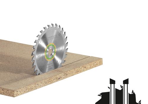 Sågklinga för trä Festool; 225x2,6x30,0 mm; Z32; 20°