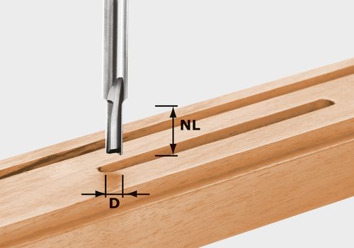 Notfräs med bottenskär Festool 14/55 mm